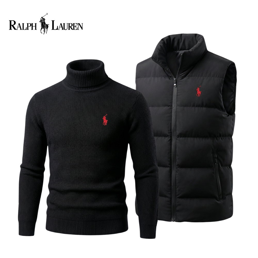 Ralph Lauren Weste + Gratis Pullover