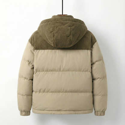 Klassische Lacoste-Winterjacke