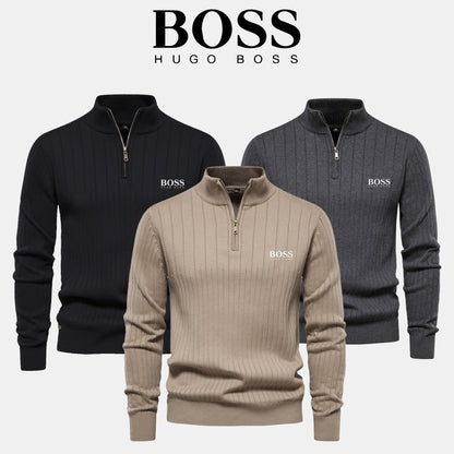Reißverschluss-Pullover BOSS