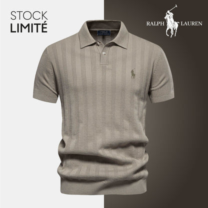 Polo Homme Maille Texturée RL