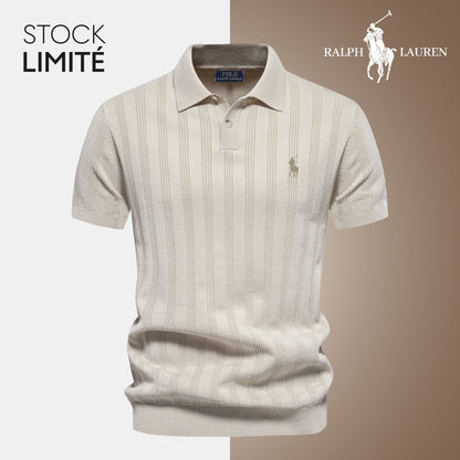 Polo Homme Maille Texturée RL